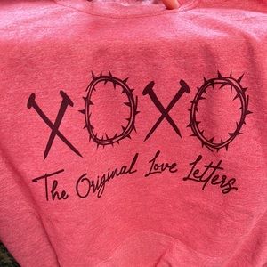 Love letter sweatshirt size M